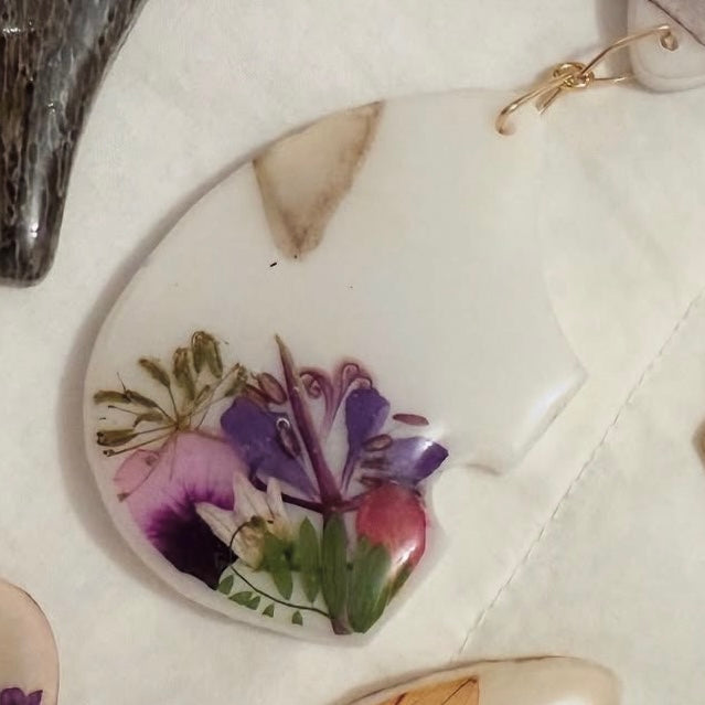 bear earrings - multi-colour - small or regular size