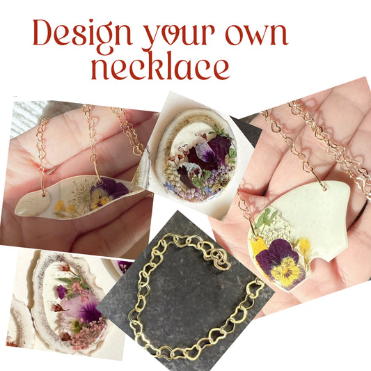 Design Your Own Necklace - choose style/colour